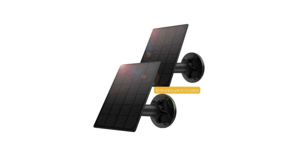 Solar Panels for Wireless Security Cameras