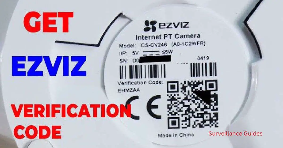 where is ezviz device verification code