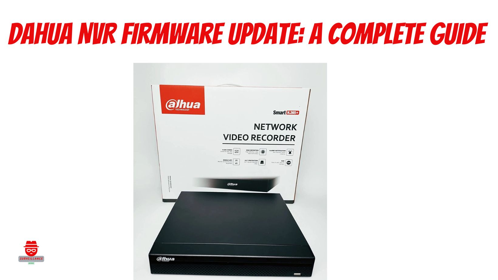 Dahua NVR firmware update