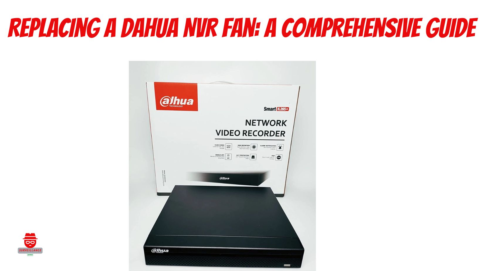Dahua NVR fan replacement