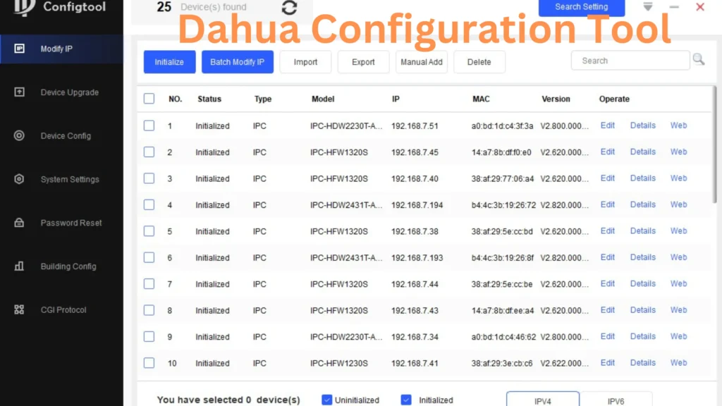 dahua configuration tool