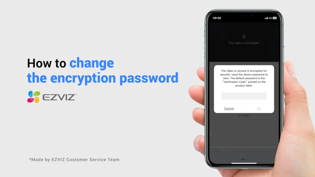 default wifi password for ezviz camera