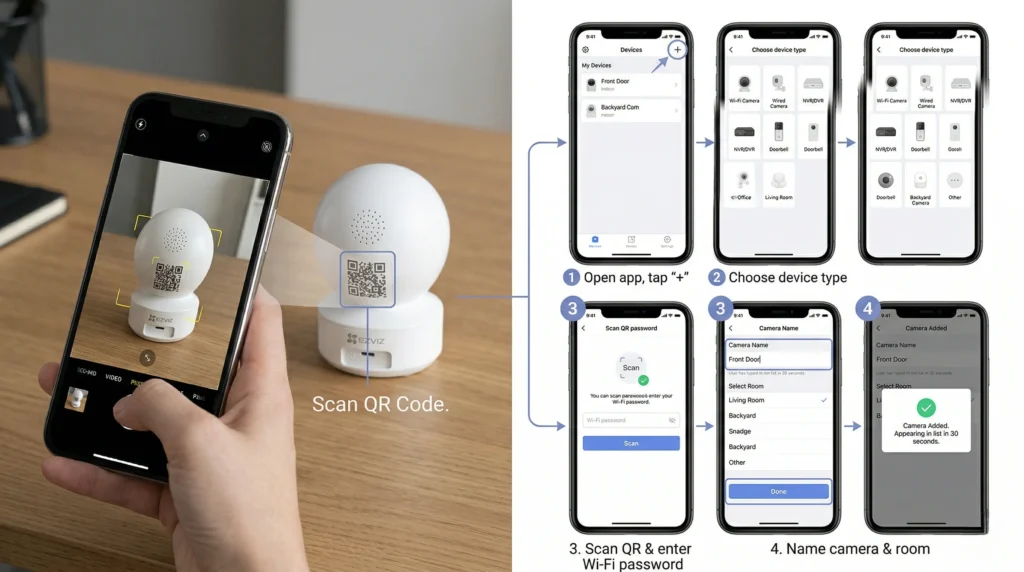 Adding Your First Camera to the Mobile App