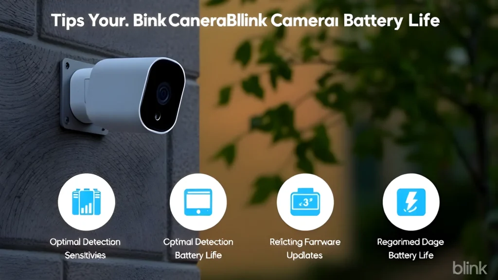 tips for blink camera battery life