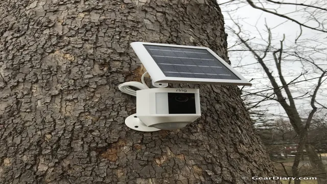 add solar panel to ring spotlight cam
