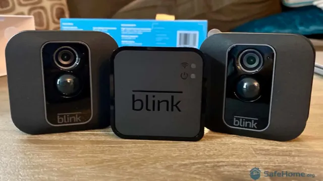 blink camera distance