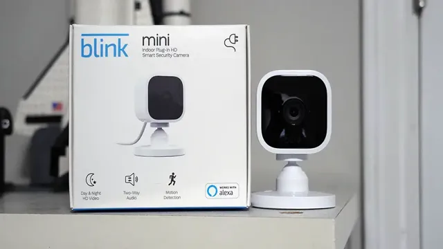 blink camera motion detection range