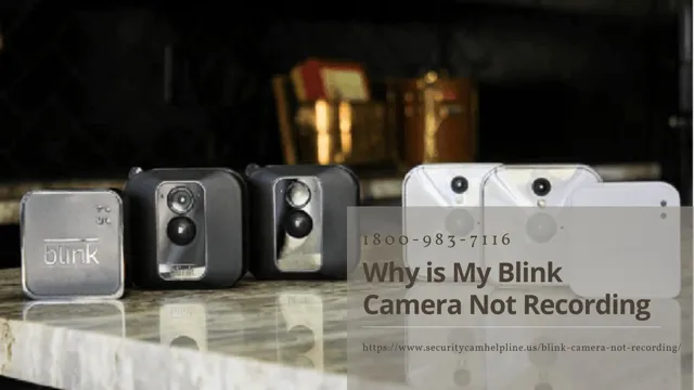 blink camera not sending notifications