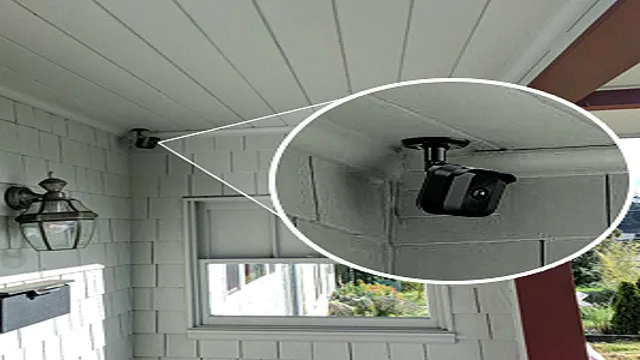 blink outdoor camera mounting ideas