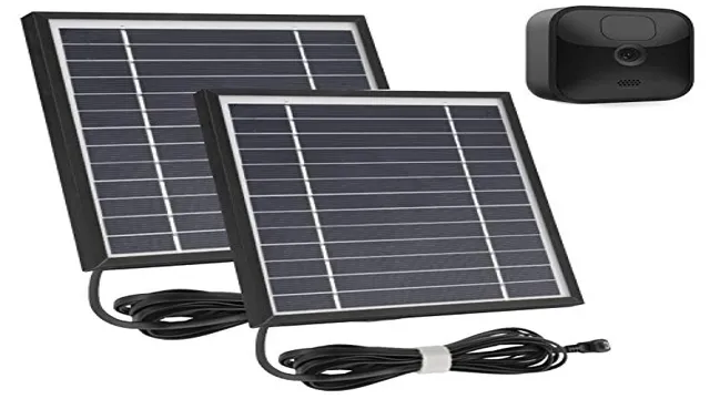 blink solar panel/camera bundle 2-pack