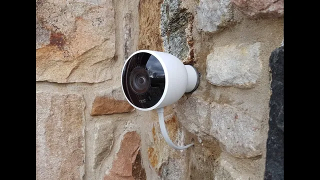 google nest cam outdoor installation