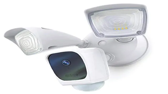google nest cam security camera with floodlight installation