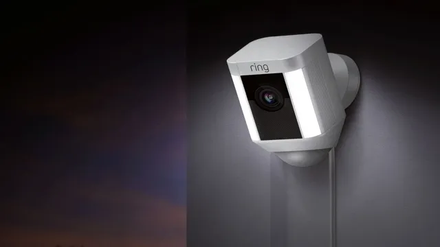 how bright is the ring spotlight cam