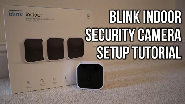 how to setup blink outdoor camera