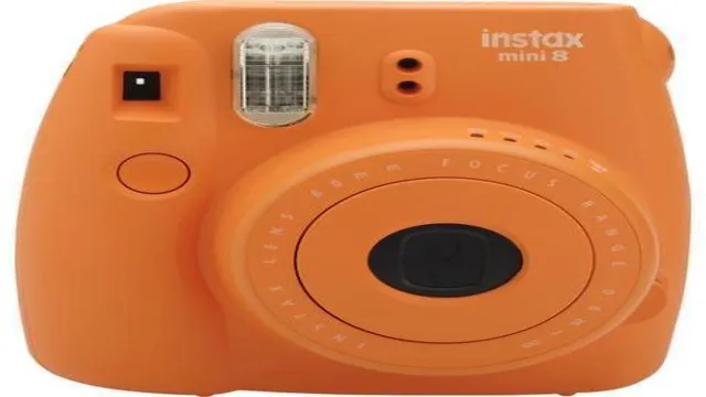 instax camera blinking orange