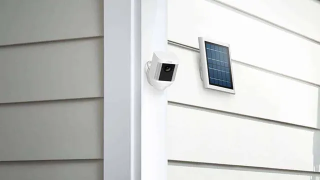 ring spotlight cam solar panel installation