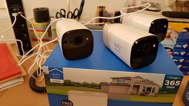 How to charge eufy security camera