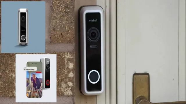 How to remove Vivint doorbell camera from the wall