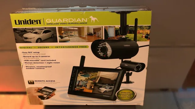 Uniden Guardian Digital Wireless Surveillance System (G2940)