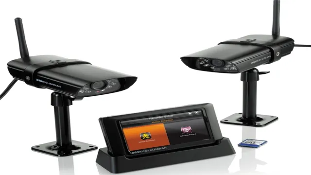 Uniden Guardian G2740 Digital Wireless Surveillance System 24/7 Security