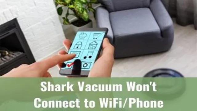how do i connect my shark vacuum to wi-fi
