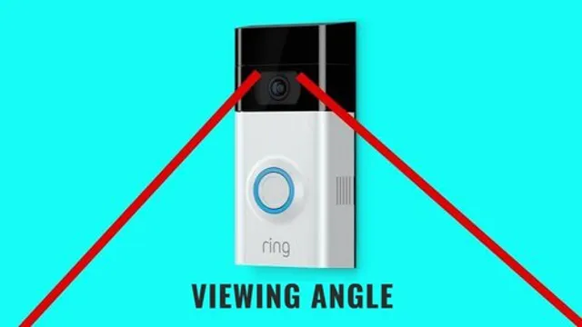 how far does a doorbell camera see