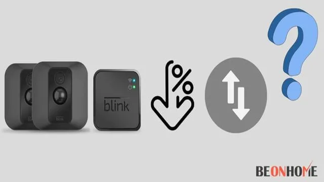 how much data does blink camera use