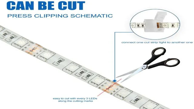 how to cut daybetter led strip lights