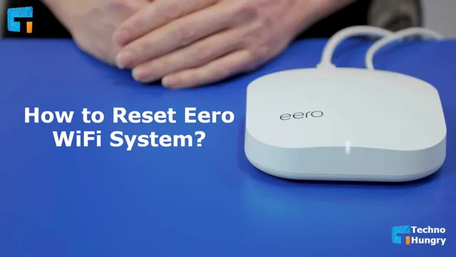 how to reset eufy network connection