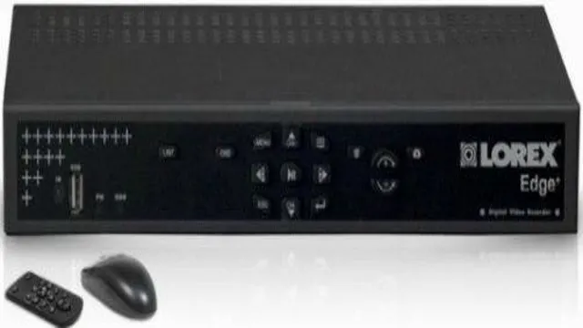lorex lh330 edge 2 digital video surveillance recorder