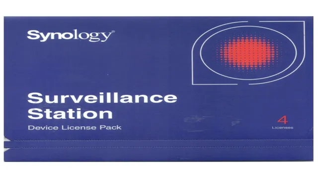 synology surveillance camera license pack digital