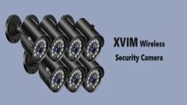 user guide for xvim surveillance camera