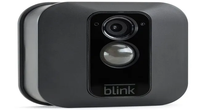 blink camera night vision not working