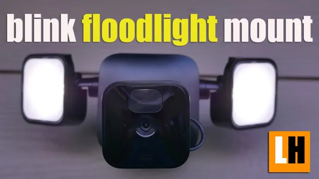 blink floodlight won't turn on with motion