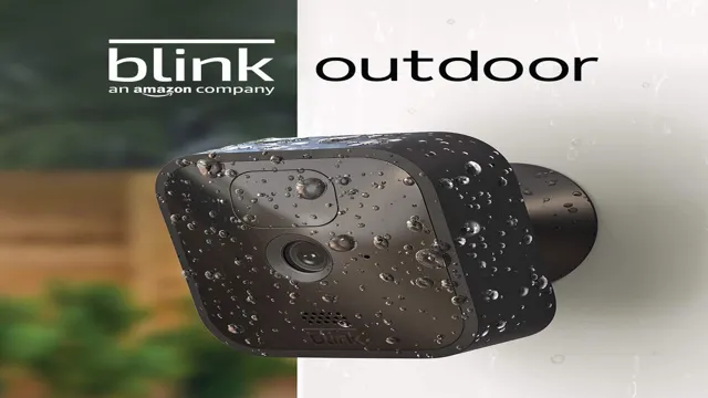 blink outdoor camera without sync module