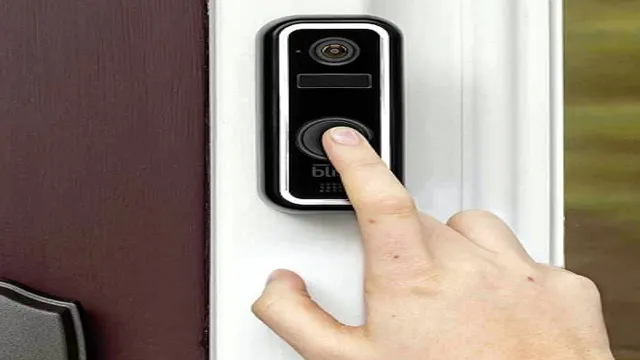 blink video doorbell homekit