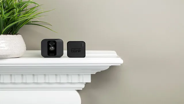 blink wireless camera range