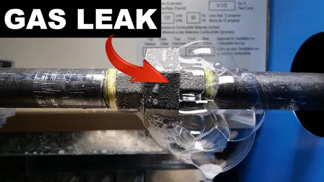 how to fix a gas leak in your house