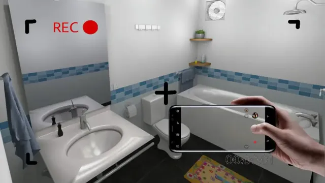 how to hide a camera in bathroom