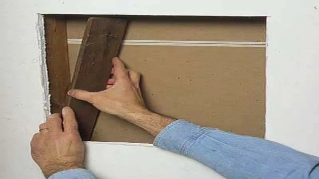 how to install a safe in the wall