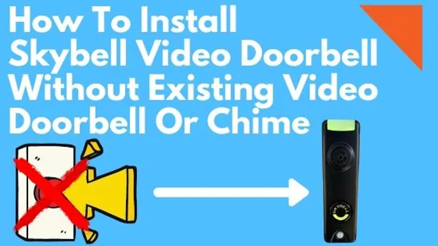 how to install simplisafe doorbell without existing doorbell