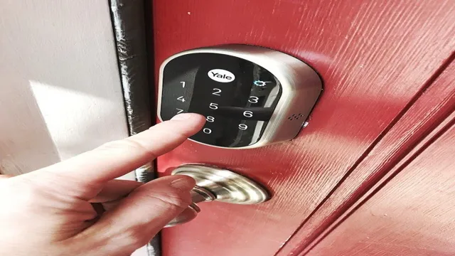 how to open a yale lock from the inside