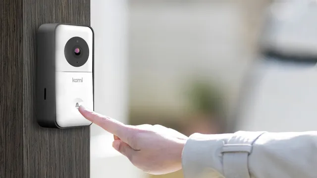 how to reset alarm.com doorbell camera