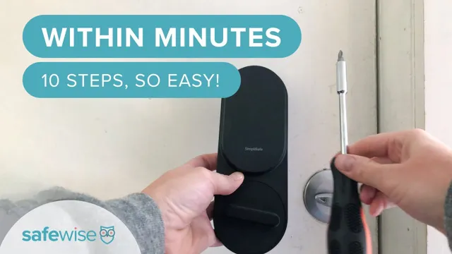 how to reset simplisafe smart lock