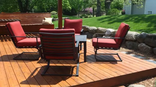 how to secure patio furniture from theft