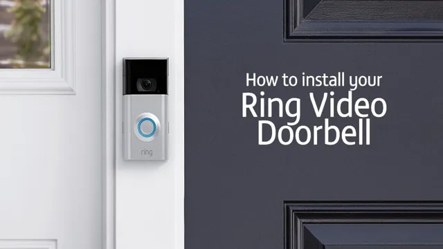 install ring doorbell on rental