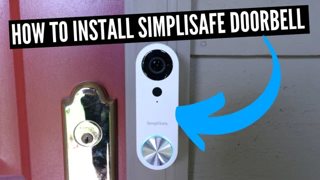 install simplisafe doorbell without wires
