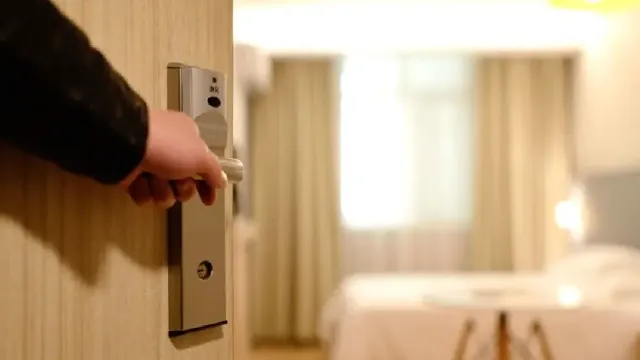 installing a lock on bedroom door