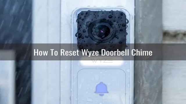 reset wyze doorbell