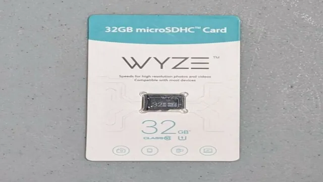 wyze base station sd card